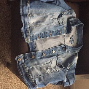 Amethyst Denim Jacket Size 2x